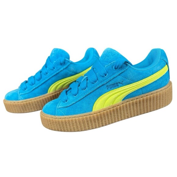 Puma Womens Size 7.5 Fenty Creeper Phatty Suede Platform Rihanna With Dust Bag - Picture 9 of 10